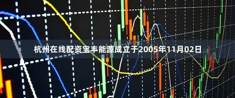 杭州在线配资宝丰能源成立于2005年11月02日